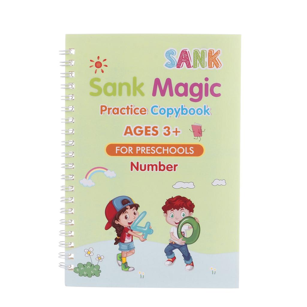 Sank - 4 livres de pratique magique pour les enfants de 3 ans et plus.