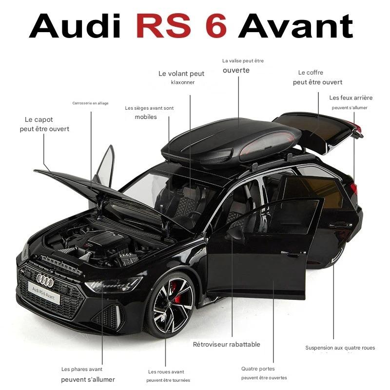 Miniature Audi RS6 Avant 1:18.