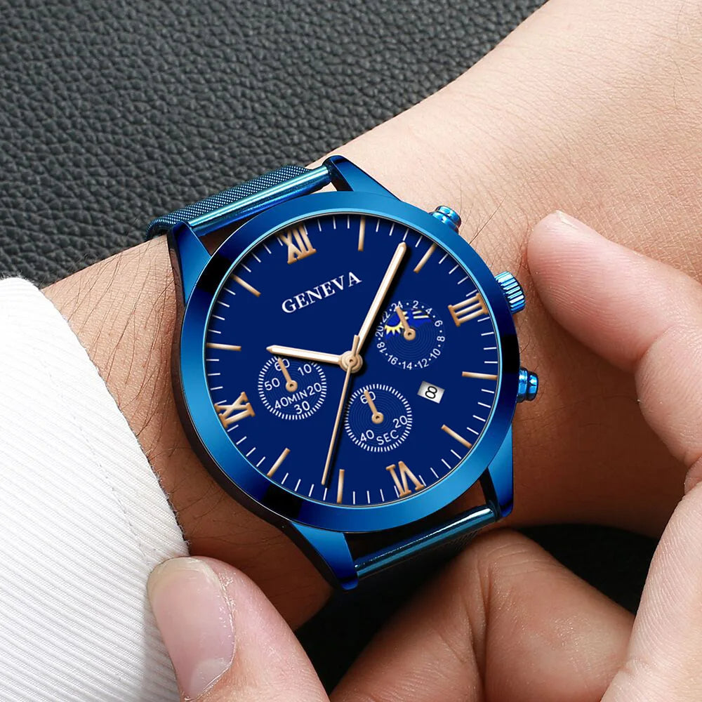 🏃🏼♂️ Achetez une montre en cuir haut de gamme, obtenez une montre en maille gratuitement 🎁🔥