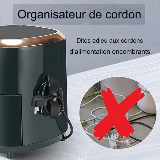 Pack de 6 Enrouleurs de câble d'appareil.