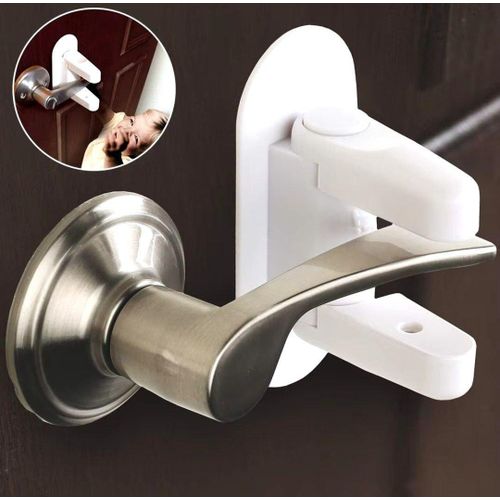 Serrure à Levier de Porte Universelle (2 Pack).