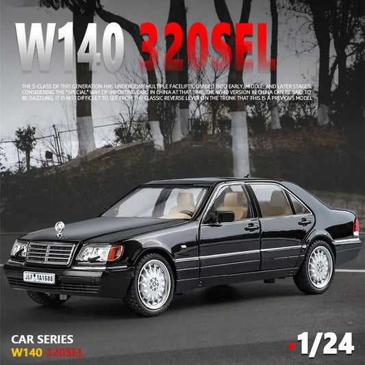Mercedes-Benz Classe S W140 – Modèle de collection en alliage
