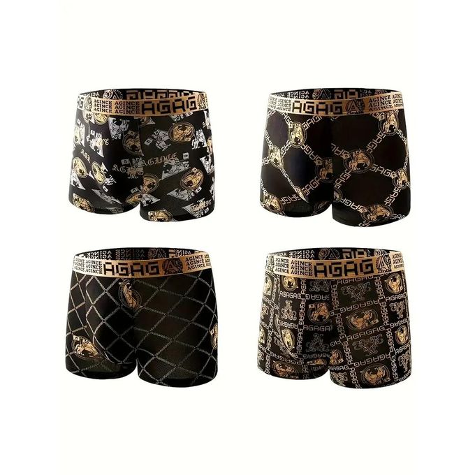 Lot de 4 boxers pour hommes.