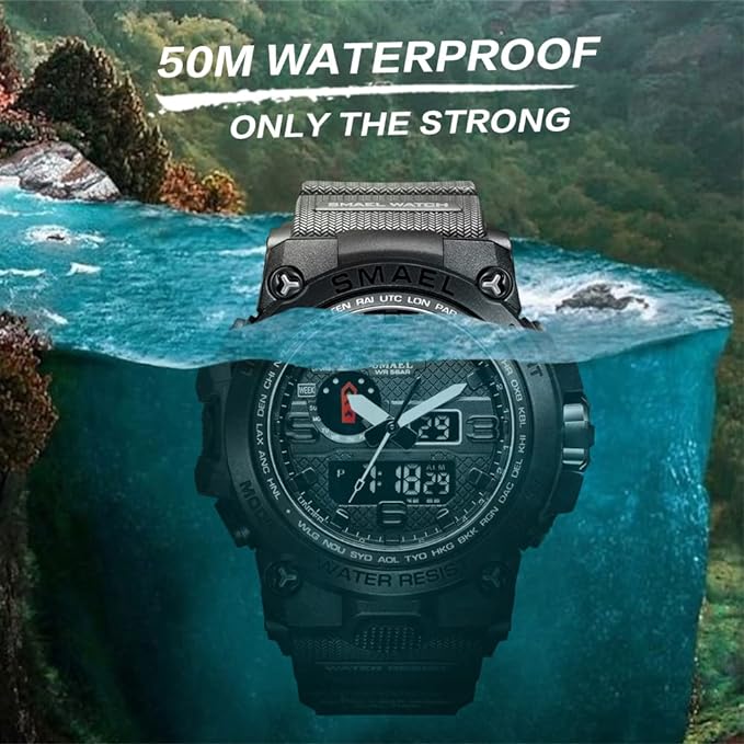 Montres de sport étanches SMAEL teste