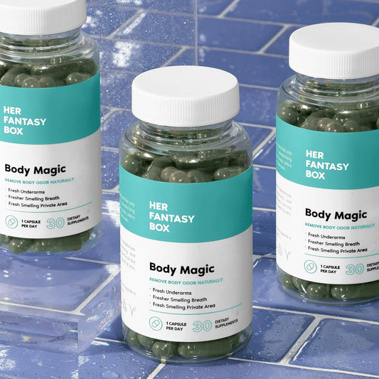 Body Magic – Gélules Détox pour Haleine Fraîche & Corps Frais.