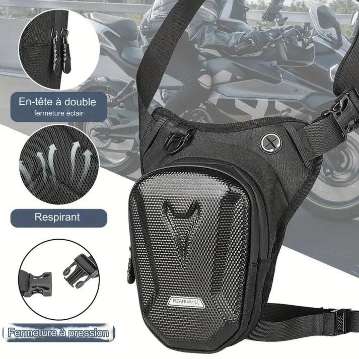 Sac bandoulière et jambe 2 en 1.