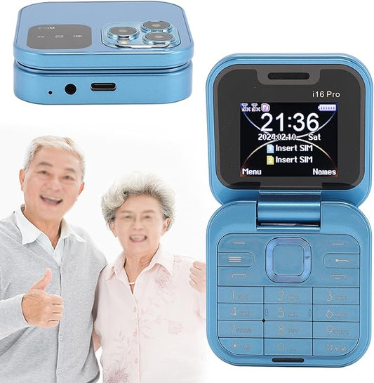 Mini Flip Mobile Phone FM Radio