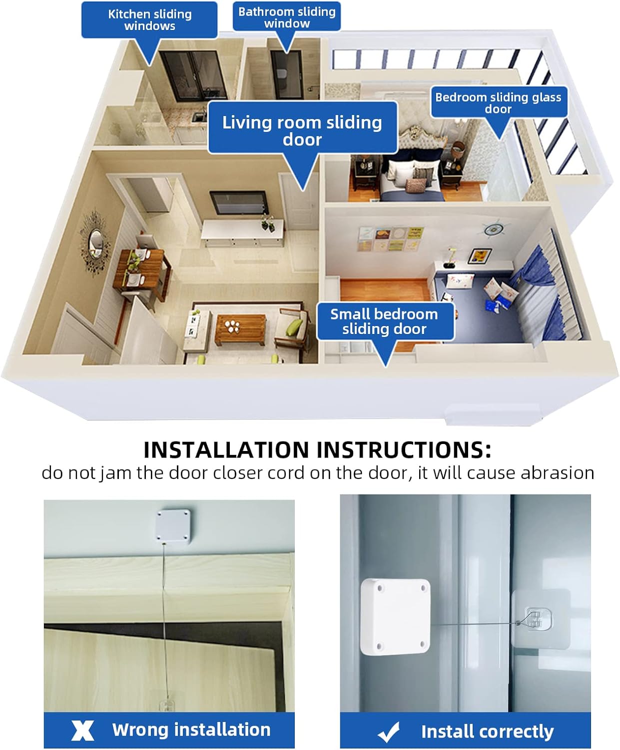 Ferme-porte automatique révolutionnaire .