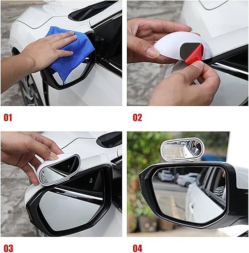 🔍 Miroir Anti-Angle Mort – Sécurité & Confort de Conduite