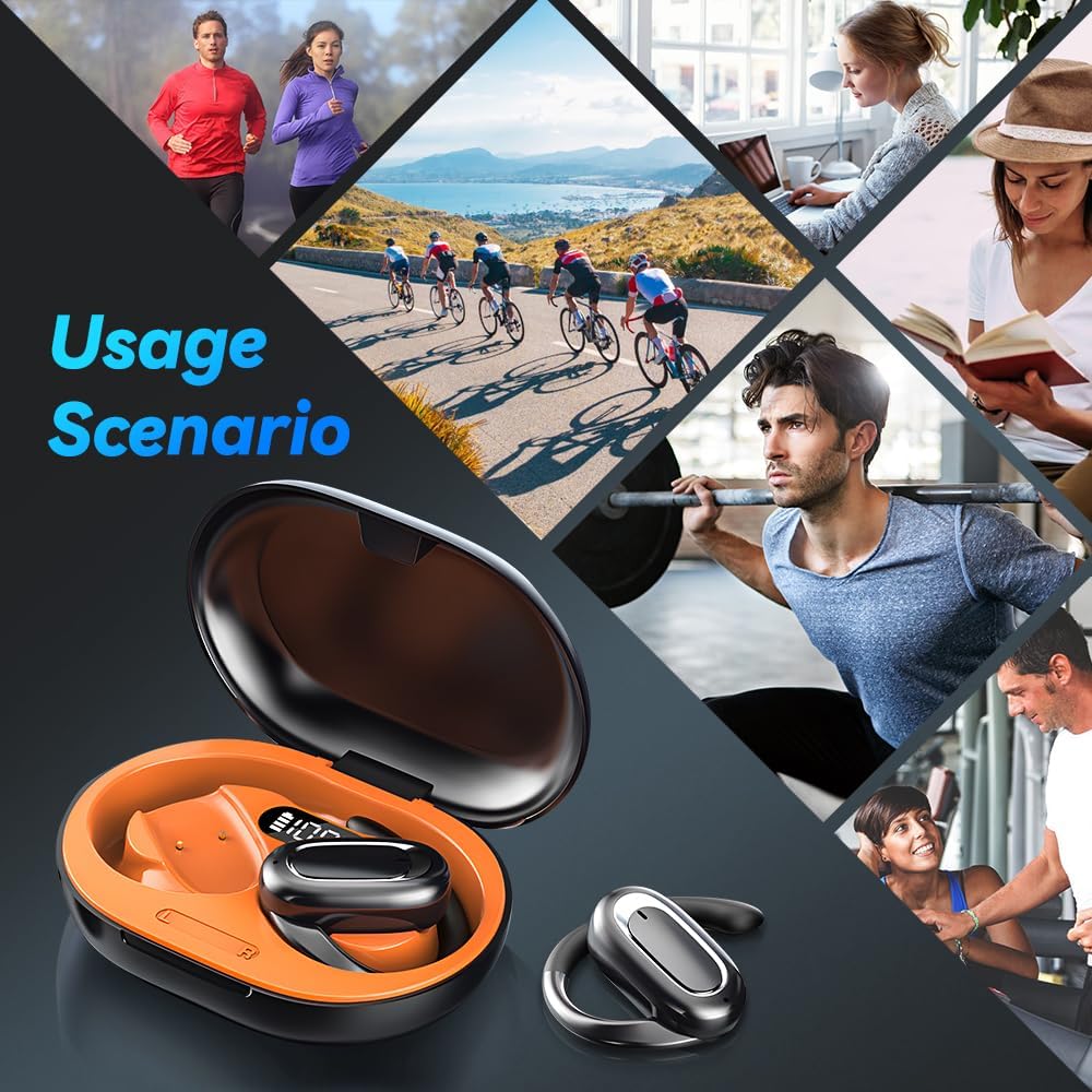 🔥 Écouteurs Bluetooth 3D Surround Open OWS