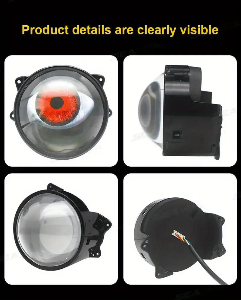 Lentilles œil du diable pour véhicules.