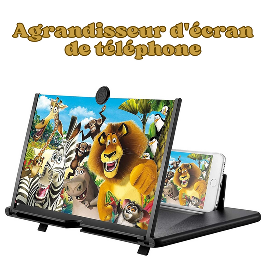 Agrandisseur d'écran de téléphone.