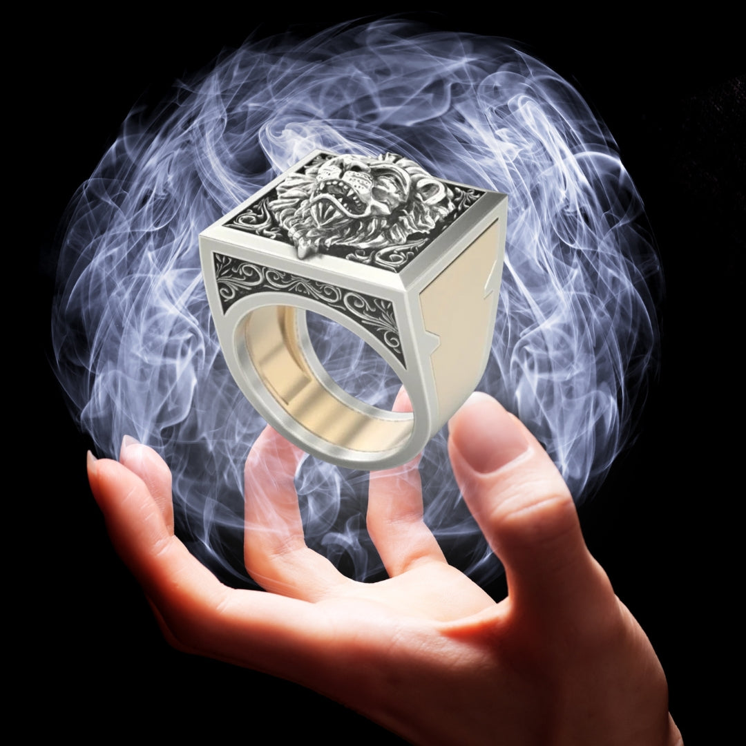 Bague Lion Magique.