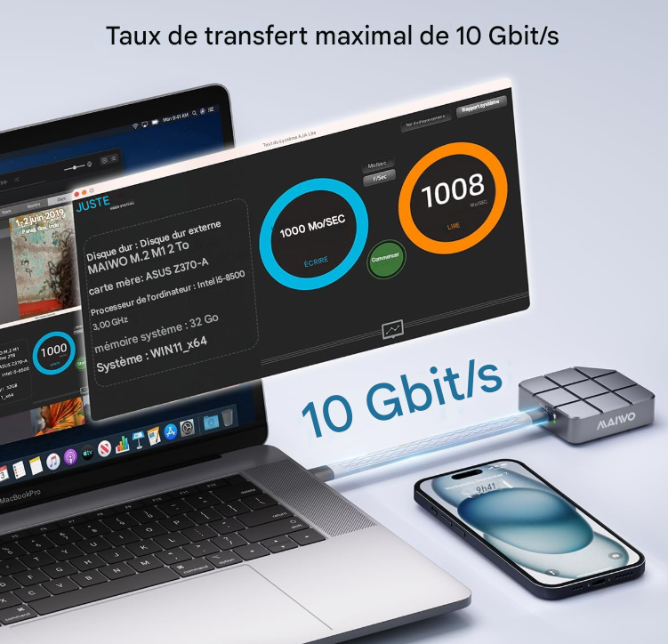 MAIWO Boîtier SSD.