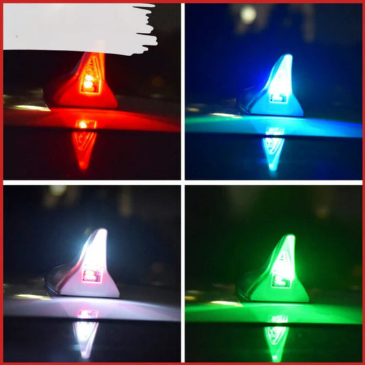 Antenne de voiture à énergie solaire.