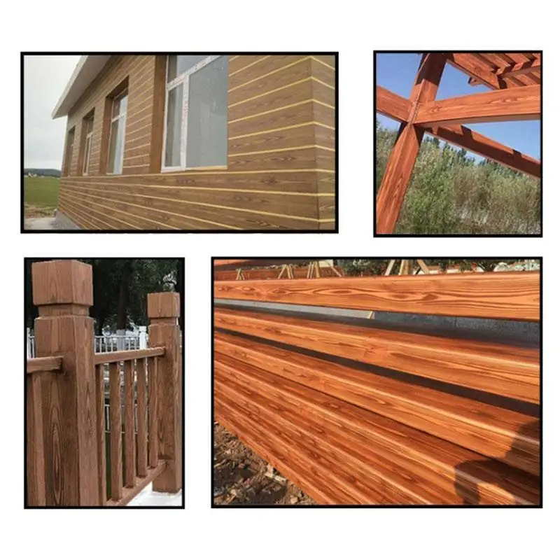 Outil De Peinture En Caoutchouc Effet Bois.