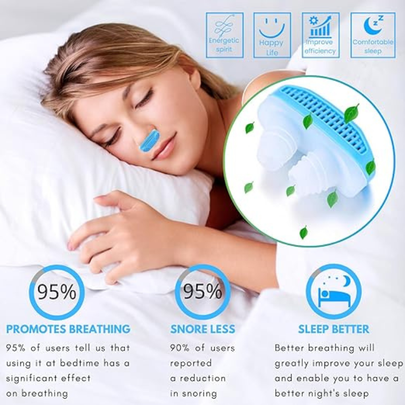 Appareil Anti-Ronflement Et Purificateur D'air 2 en 1.