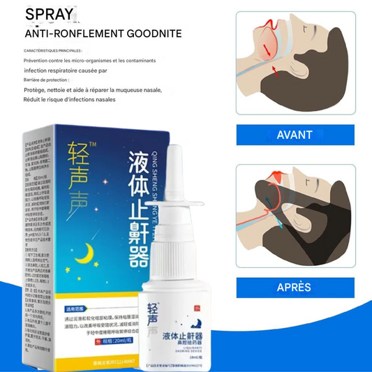Spray anti-ronflement.