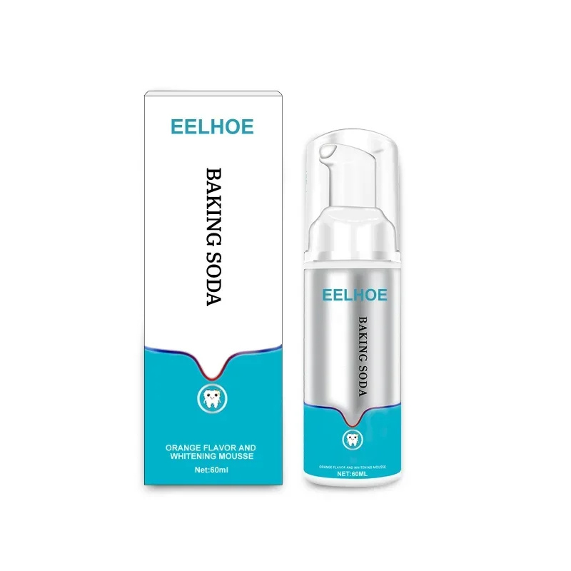 Mousse Nettoyante Et Blanchissante Pour Les Dents.