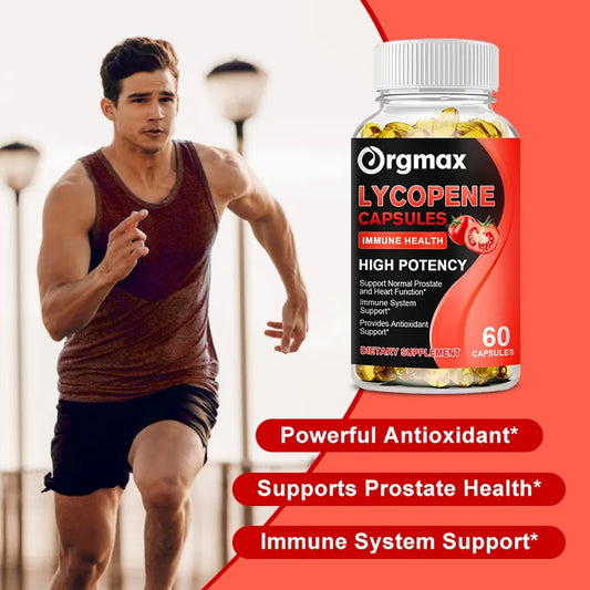 Capsule de lycopène pour renforcer l'immunité et la santé de la prostate.