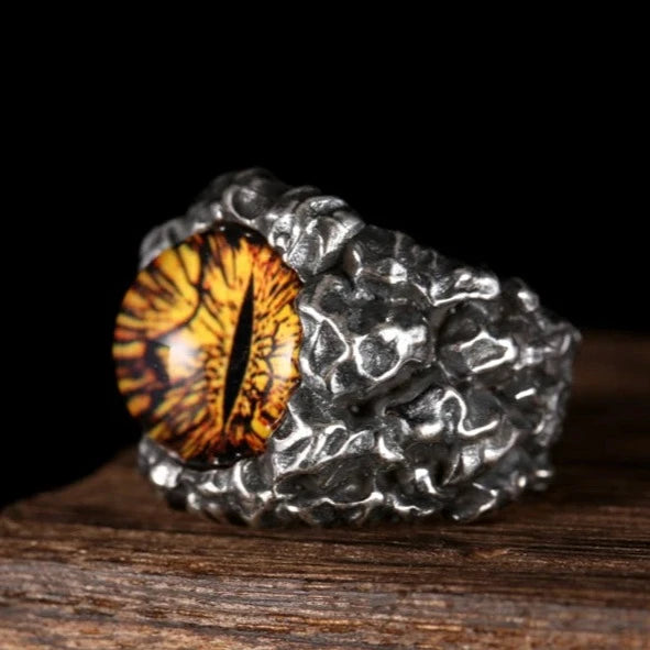 Bague Œil Magique en argent sterling.