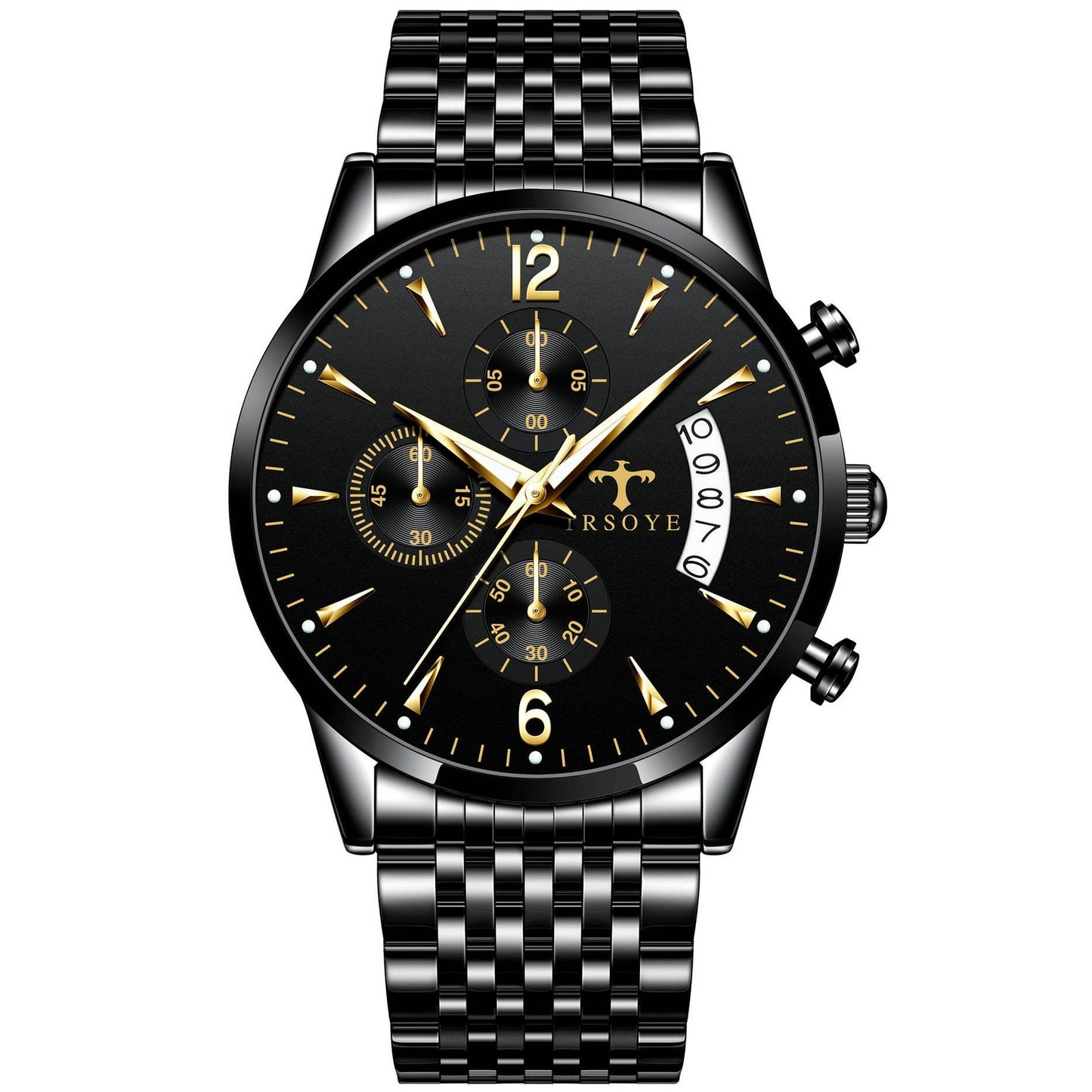 TRSOYE – montre-bracelet étanche pour hommes