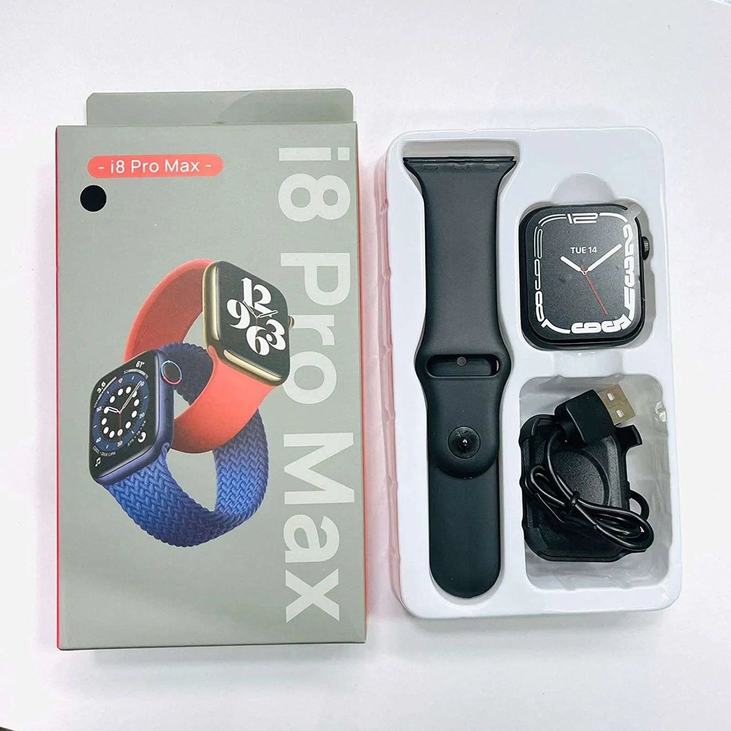 I8 Pro Max – La montre connectée qui modernise ton quotidien.