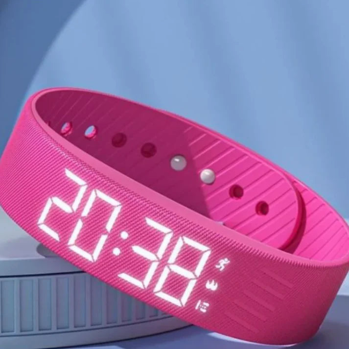 Pack de deux bracelets de sport intelligents.