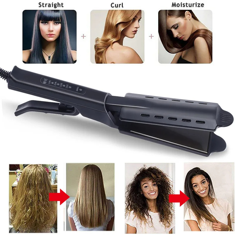 Pack complète de cheveux- Lisseur ionique et Bandeau de tige.