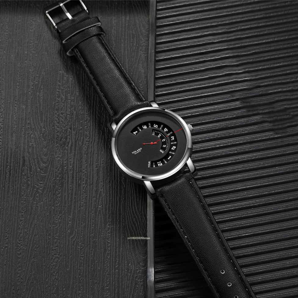 Montre à Quartz de Luxe pour Homme