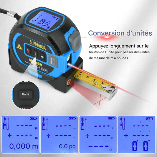 3en1 Télémètre laser.