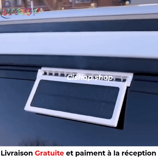 Ventilateur de voiture à énergie solaire 2,4 V