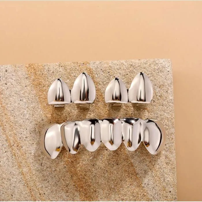 Grills Dents Dorées & Argentées – Brille comme une Star ✨