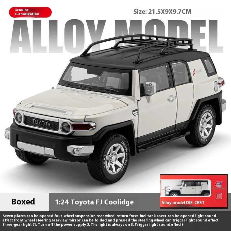 Modèle Toyota FJ Cruiser en alliage moulé sous pression.