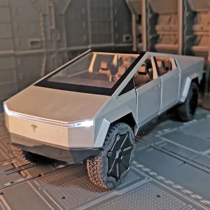 Modèle réduit Tesla Cybertruck à l'échelle 1:24.