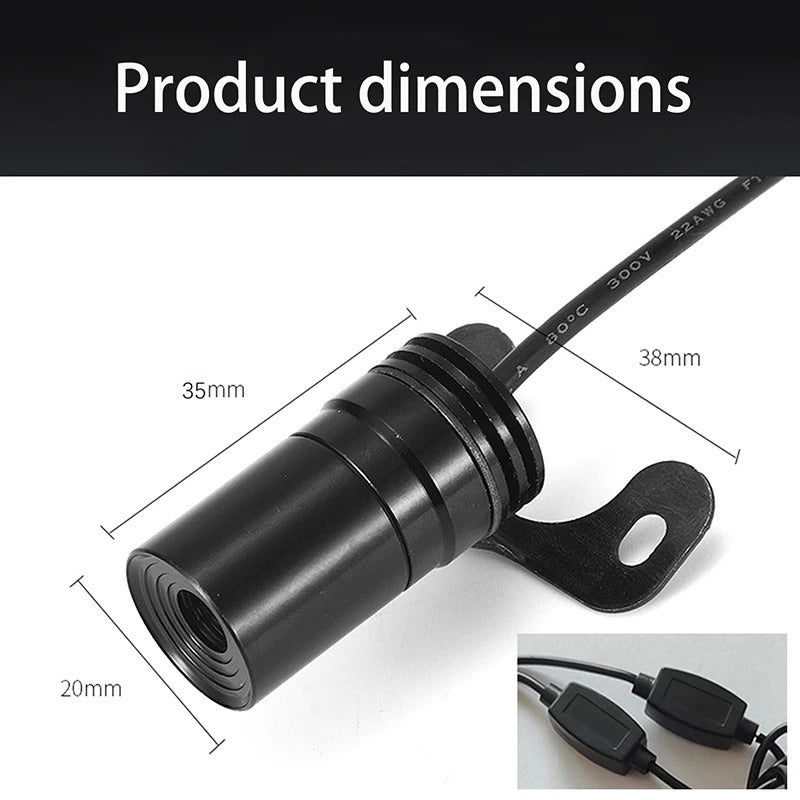 Lumière LED “Ailes d’Ange” pour Moto.