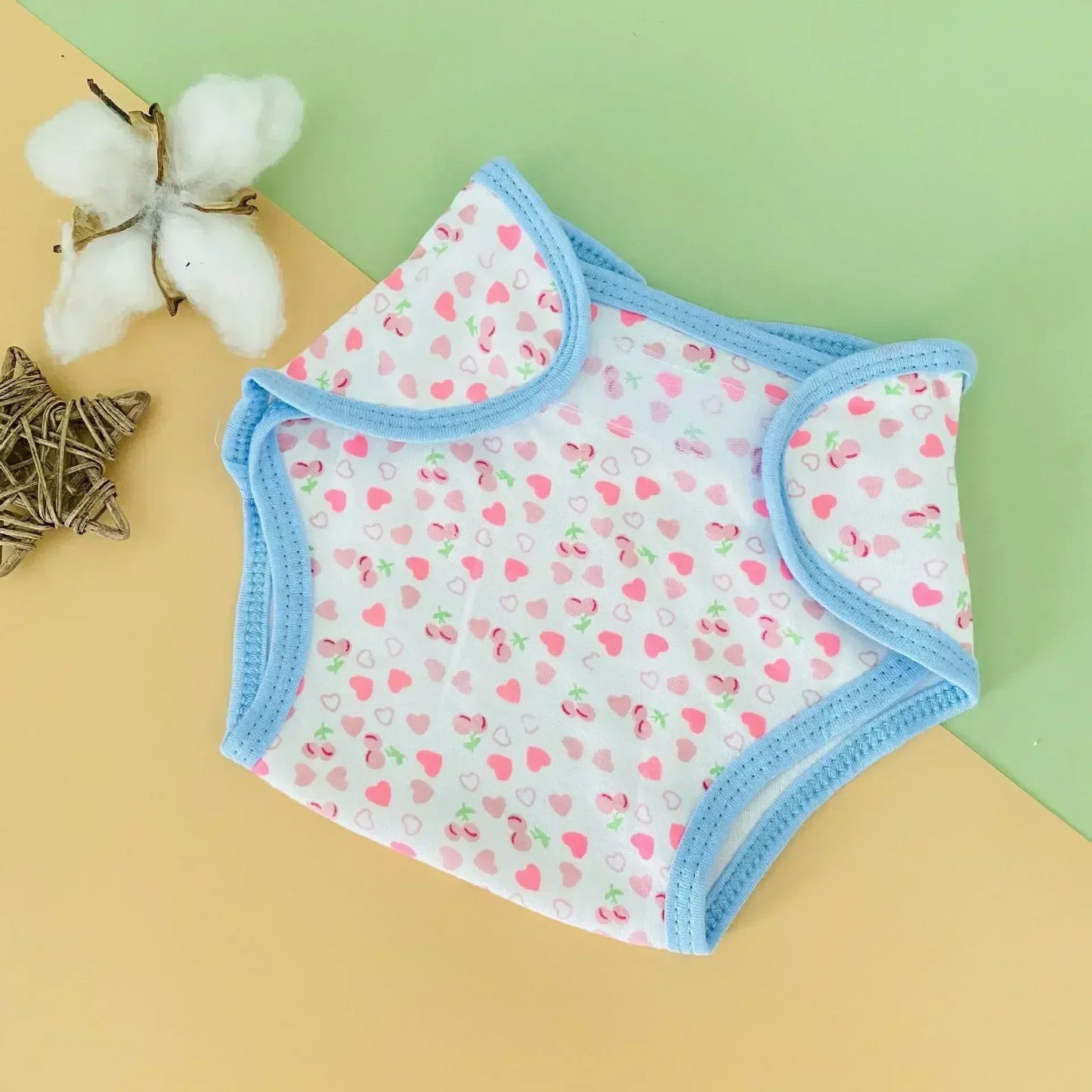 Pack de 4 pièces – Couches lavables.