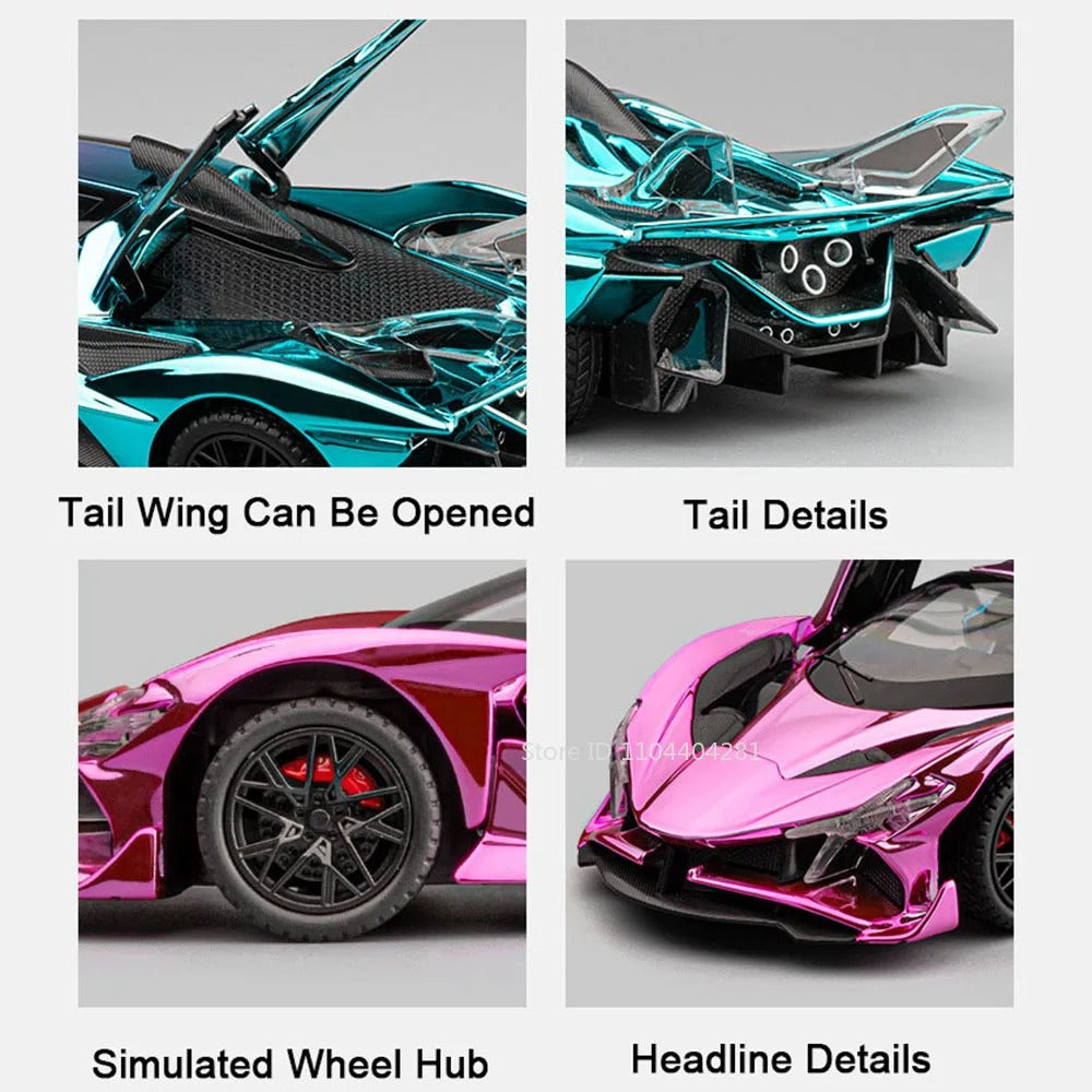 🚀 Modèle de voiture Apollo EVO 1:18 – L’hypercar futuriste à collectionner.