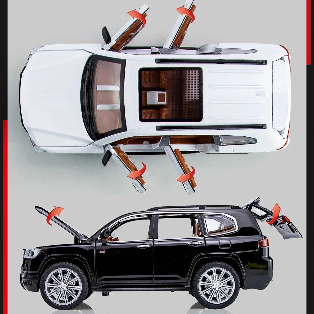 1:24 Modèle de voiture Toyota Land Cruiser LC300 GR.