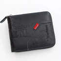 Mini Portefeuille Porte-monnaie Avec Fermeture éclair Et Anneau Porte-clés - Unisexe, Compact Et Tendance, Plusieurs Couleurs - 9