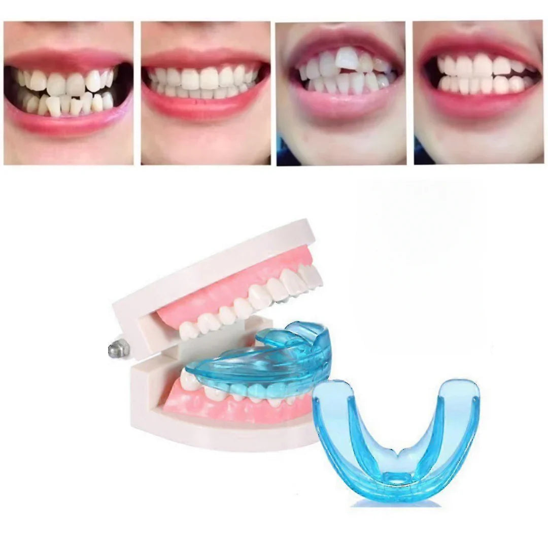 Appareil orthodontique en silicone.