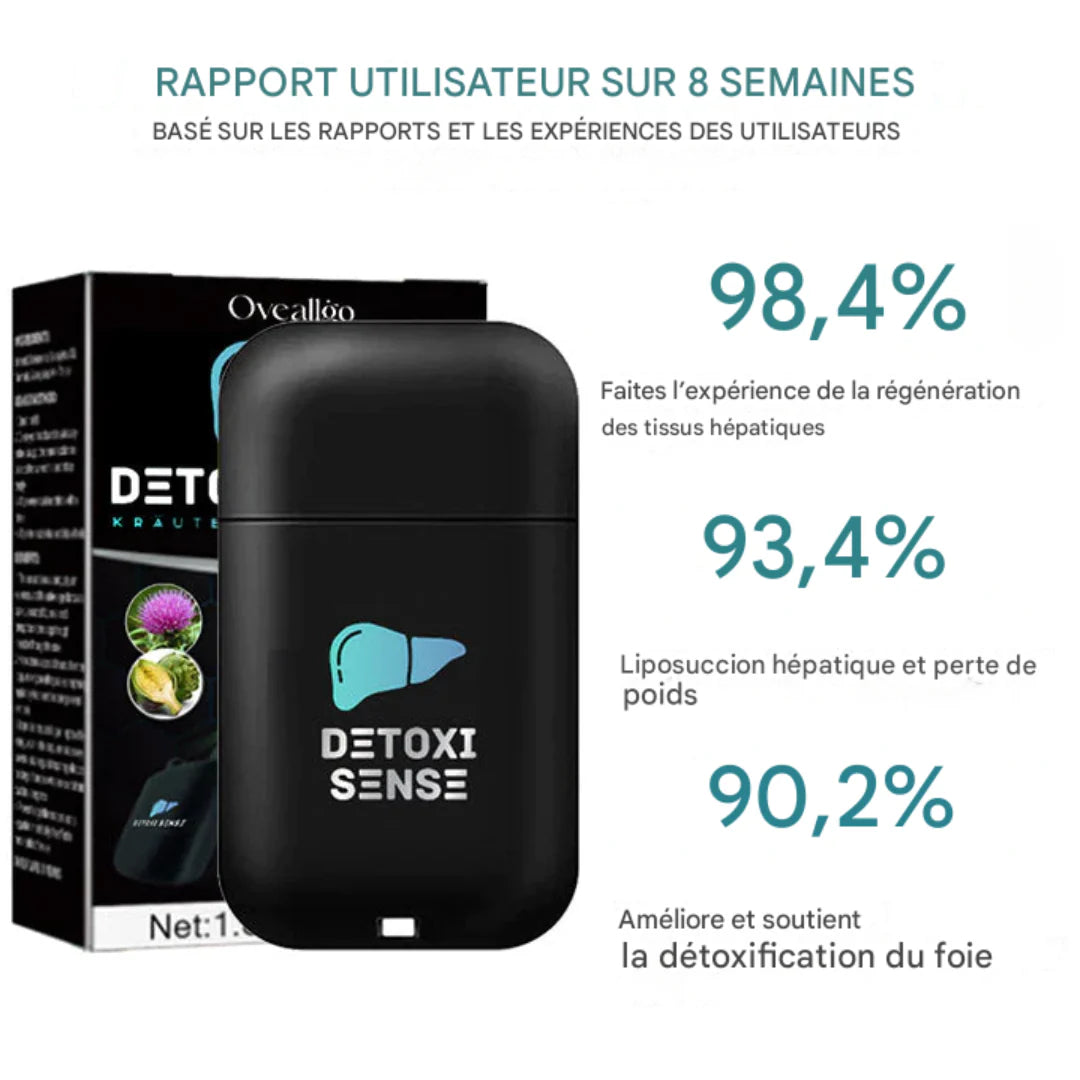 DetoxiSense Tonique Nasal Herboriste pour le nettoyage du foie.