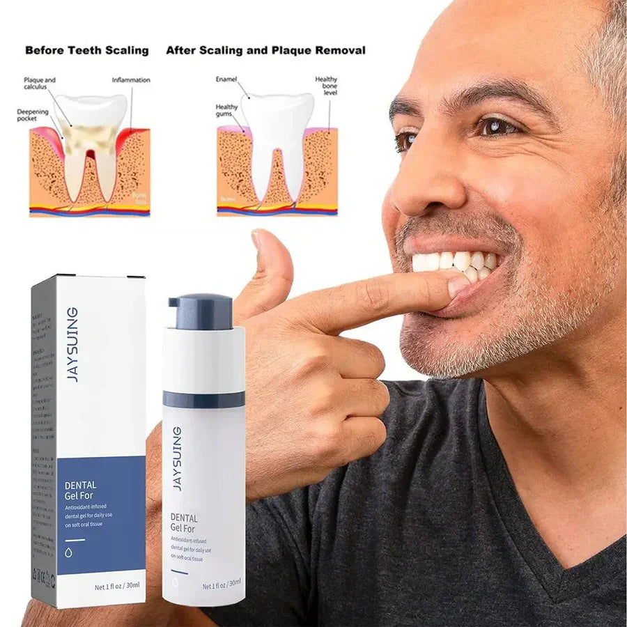 Gel Dentaire Blanchissant & Rafraîchissant.