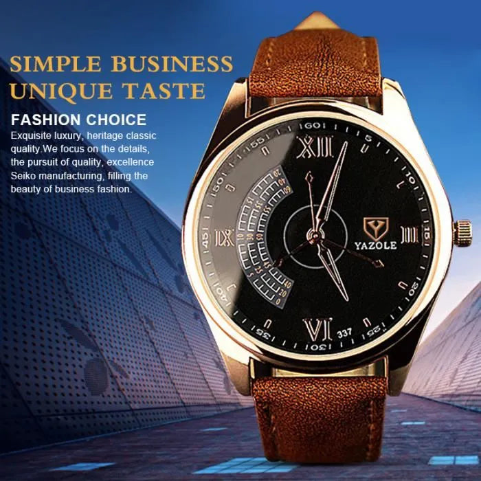 YAZOLE - montre chic pour homme.