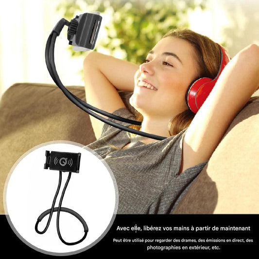 Porte-téléphone s'accroche au cou.