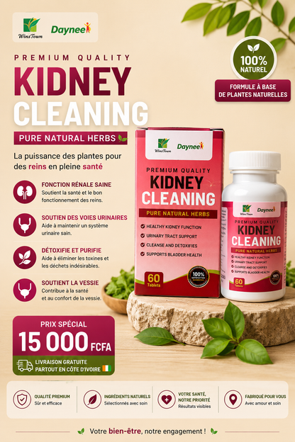 Kidney Cleaning – Soutien Naturel Pour Le Bien-Être Des Reins.