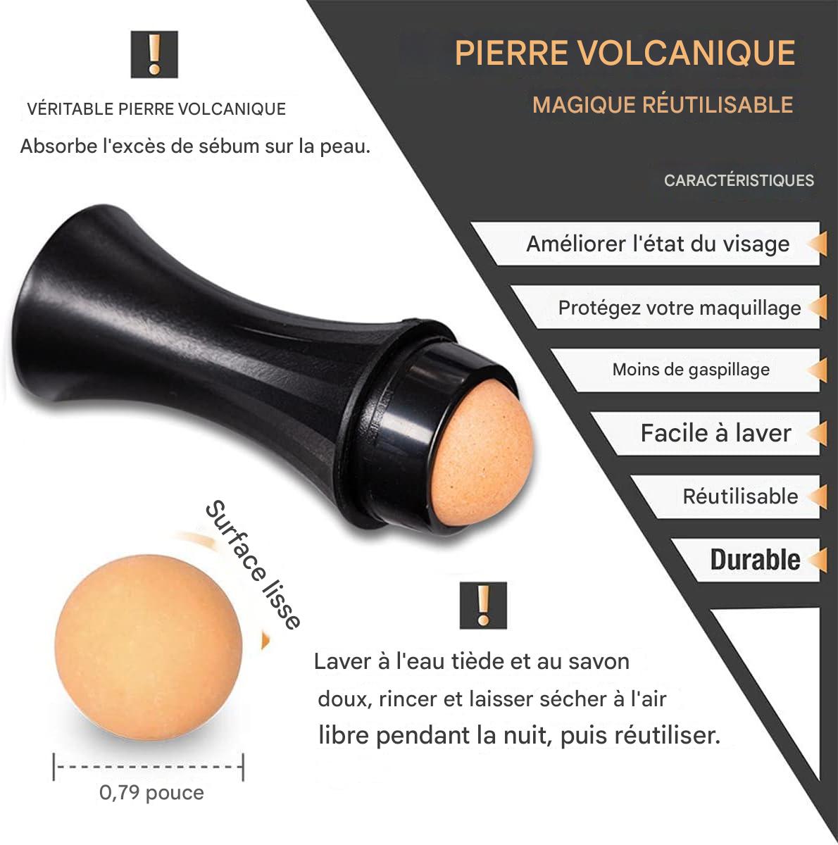 Pierre Volcanique Anti-Peau Grasse.