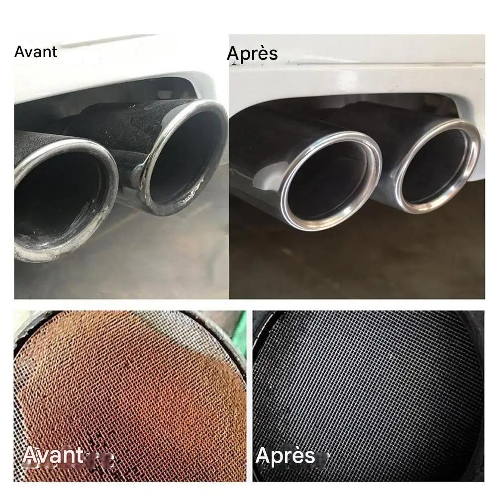 Nettoyant pour convertisseur catalytique de moteur automobile.