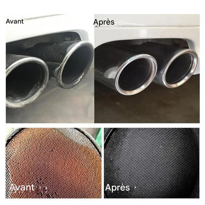 Nettoyant pour convertisseur catalytique de moteur automobile.