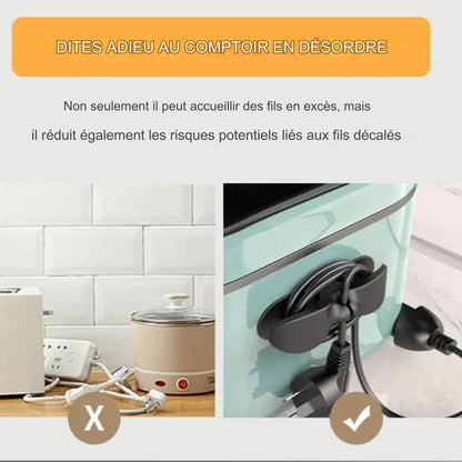 Pack de 6 Enrouleurs de câble d'appareil.